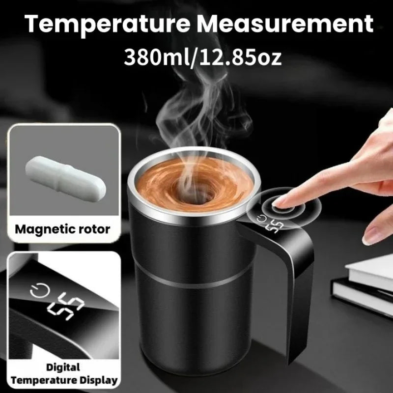 Electric Self Mixing Mug – 380ML USB Rechargeable