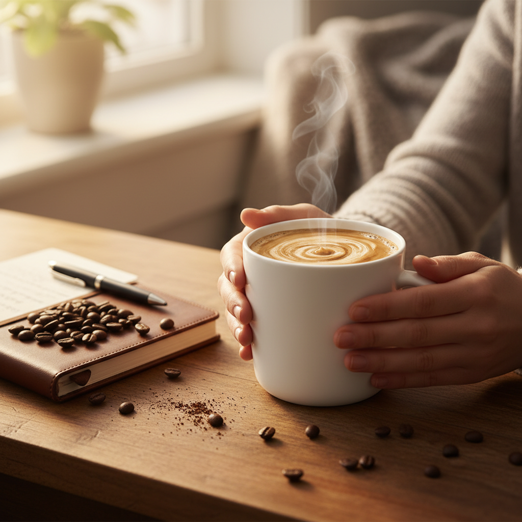 Self Stirring Mug Lifestyle