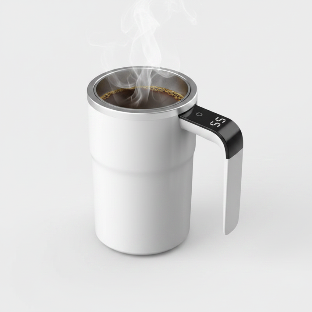 Self Stirring Mug Right Side